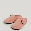 Zoccoli in pelle scamosciata Zoccoli in pelle scamosciata