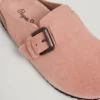 Zoccoli in pelle scamosciata Zoccoli in pelle scamosciata